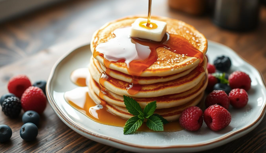 Perfectly Fluffy Pancakes to Kickstart Your Day