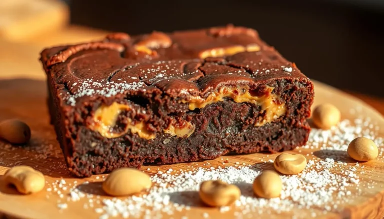 Irresistible Peanut Butter Brownies